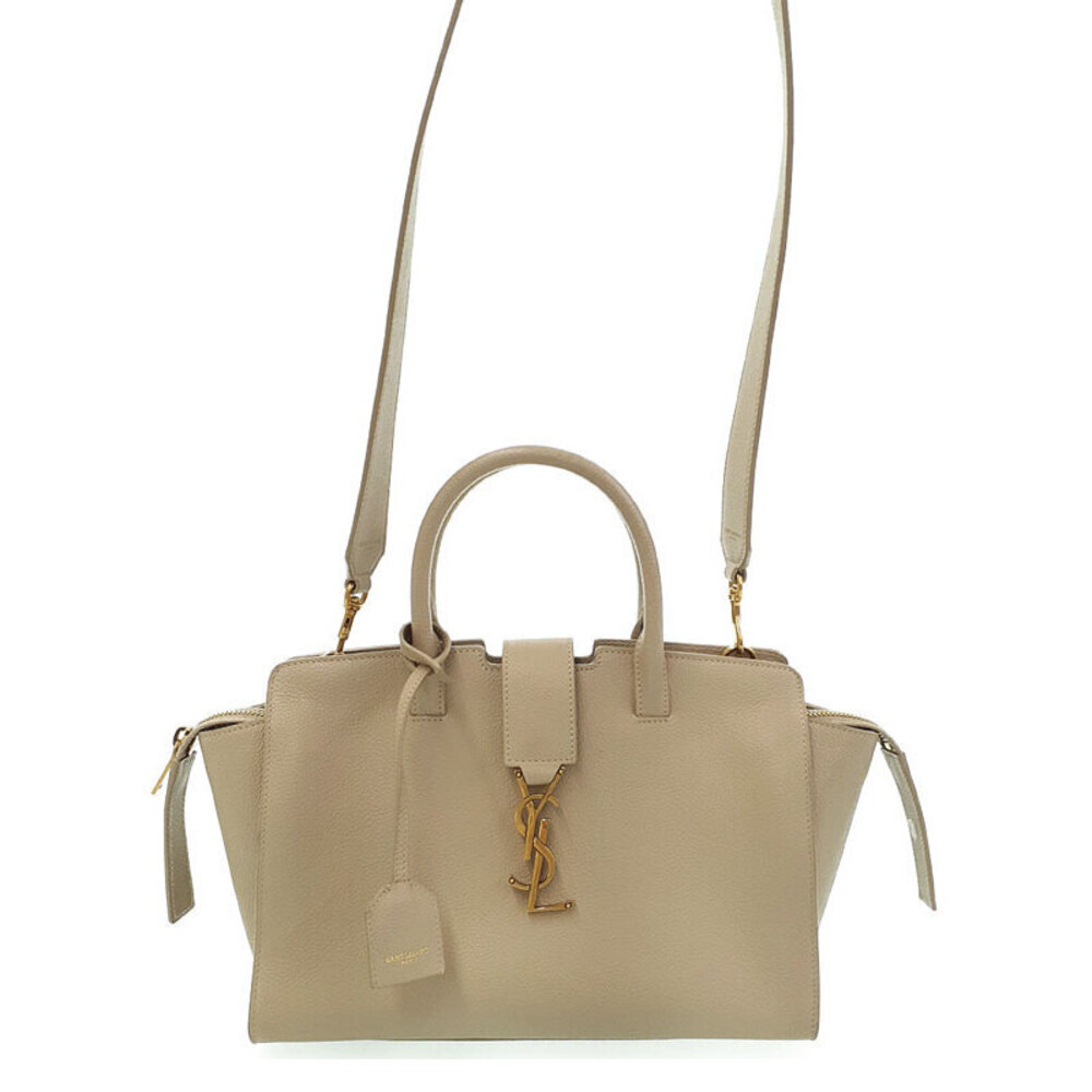 Saint Laurent Downtown YSL leather top handle 2way Crossbody bag